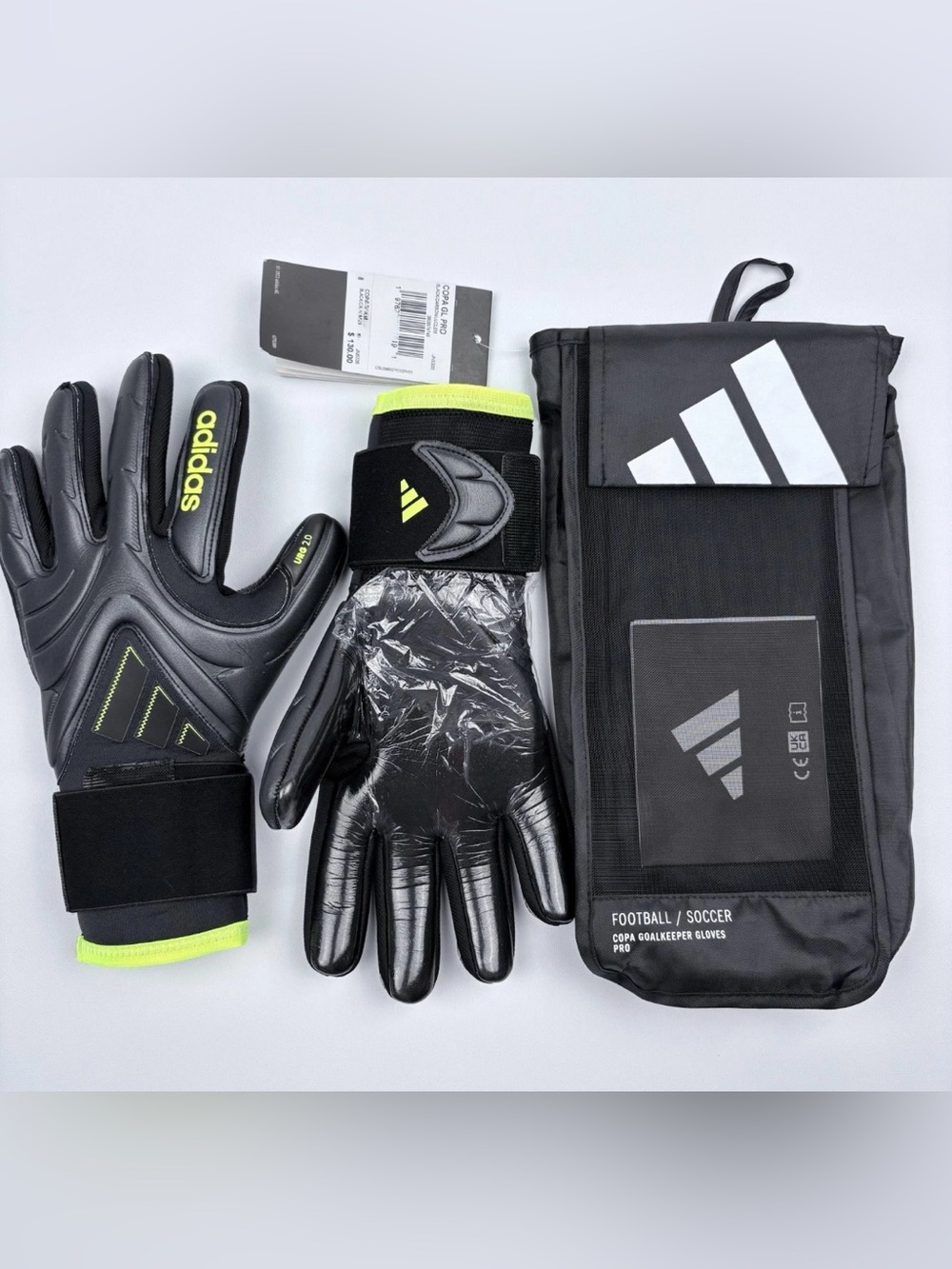 Adidas Copa GL Pro Promo Goalkeeper Soccer Gloves JN5335
Black adult Size 5